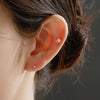 14k Magic Square Piercing