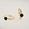 [14K Gold] Pelor Hoop Earrings