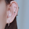 [925 silver] More Light Ear Cuff