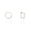 [925 Silver] Day by Day Basic Hoop Earrings
