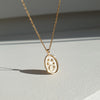 925 silver La Luna Coin Necklace