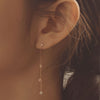 [14K Gold] Serine Earrings