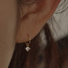 [14K Gold] Lania Hoop Earrings