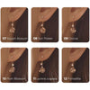 [14K Gold] Liel Birth Flower Drop Earrings