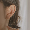 [14K Gold] Lizi Ear Cuff Single Left Earring
