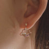 Venus Crystal Drop Earrings