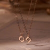 [14K Gold] Rian Natural Diamond Necklace