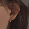 [14K Gold] Liang Earrings