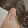 [14K Gold] Rudy Two-pin Ear cuff Earring