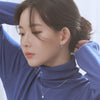 [925 silver] Ball and Ball Hoop Earrings