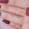 [925 silver] Laily Heart Earrings