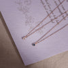 [14K Gold] Lucy Natural Diamond Necklace