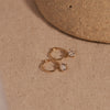 [14K Gold] Lania Hoop Earrings