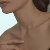 [14K Gold] Lucy Natural Diamond Necklace