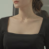 [14K Gold] Elle Natural Diamond Necklace