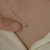 [14K Gold] Elle Natural Diamond Necklace