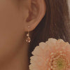 [14K Gold] Liel Birth Flower Drop Earrings