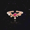 SHOOTING STAR BIRTHSTONE Ring (swarovski) - Wingbling Global