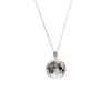 [925 Silver] WHITE MOON Necklace
