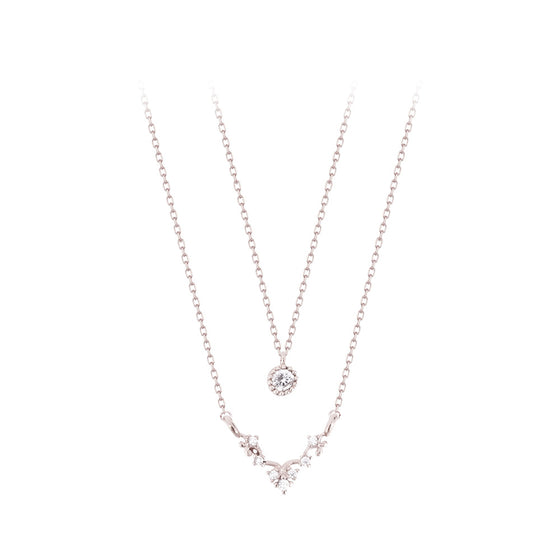 [HOTELDELUNA IU Earrings] SELENA Layered Necklaces Set