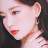 PETITE DRESS Earring (silver post, chandelier crystal) - Wingbling Global