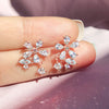 AVRIL Earring (silver post, flower motif) - Wingbling Global