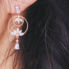 LUCIA Earring (silver post) - Wingbling Global