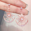 LUMIERE Earring (silver post, moon and sun motif) - Wingbling Global