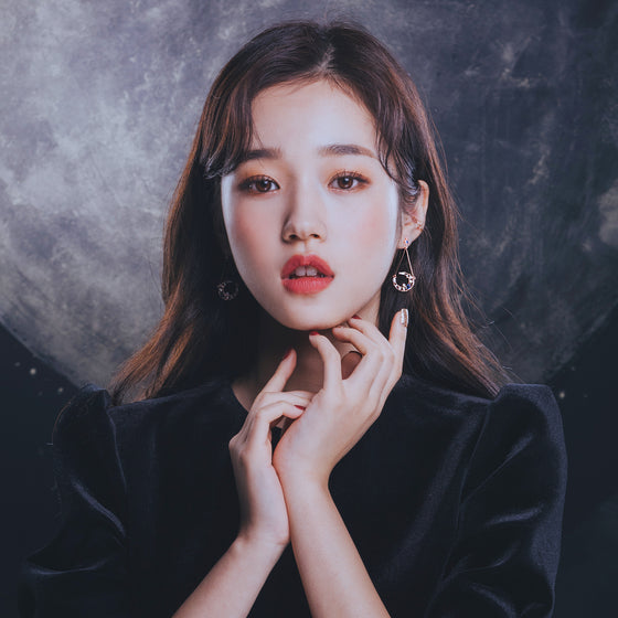 SECRET NIGHT Earring (silver post) - Wingbling Global