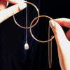 MARIANNE Earring (pearl, ring earring) - Wingbling Global