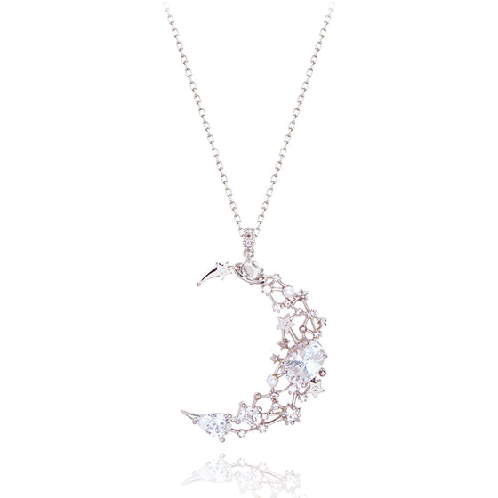 LUNA EFFECT Long Chain Necklace