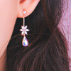 FLOS (Flower) Earring (swarovski) - Wingbling Global