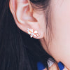 MINI LILY BLOSSOM Earring (silver post) - Wingbling Global