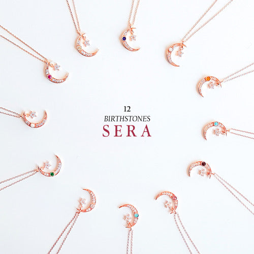 SERA Necklace (birthstone) - Wingbling Global