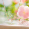 MUSE Anklet (rose quartz) - Wingbling Global