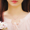 ANN Necklace (rose quartz) - Wingbling Global