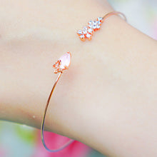  MUSE Bangle (rose quartz) - Wingbling Global
