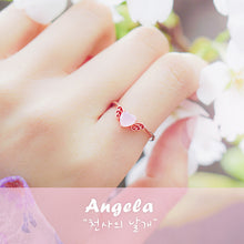  ANGELA Ring (rose quartz) - Wingbling Global