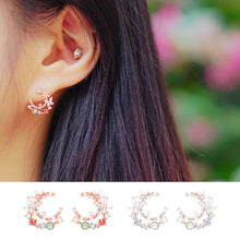  MOON GARDEN Earring (silver pin) - Wingbling Global
