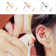  AND Ring (ring + piercing, 12 birthstone) - Wingbling Global