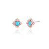 [30% OFF] 925 Silver Robert Birthstone Earrings