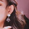 BLANC Earring (clip-on option available, worn by Twice) - Wingbling Global