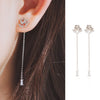 TEAR OF GLACIER 2-PENGUIN Earring (silver pin, clip-on available) - Wingbling Global
