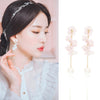 BLOOMING SOON Earring (swarovski, handmade) - Wingbling Global