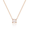 [14K Gold] Muzer Square Necklace