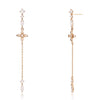 [14K Gold] Cellua Long Drop Earrings
