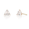 [14K Gold] Again Triangle Stud Earrings