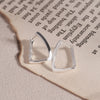 [925 Silver] Twin Huggie Hoop Earrings