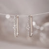 [925 Silver] Delight Huggie Hoop Earrings