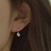 [14K Gold] Cindy Hoop Earrings